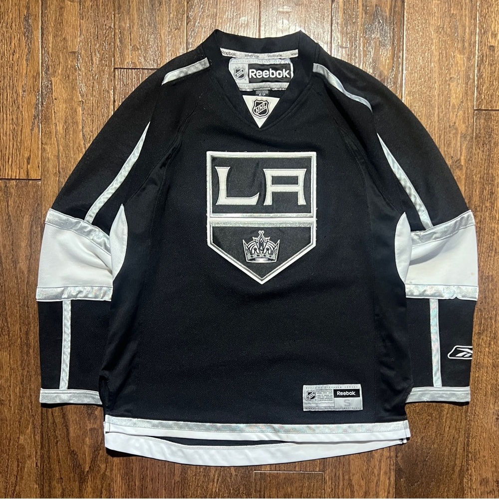 2010s Reebok LA Kings Home Hockey Jersey